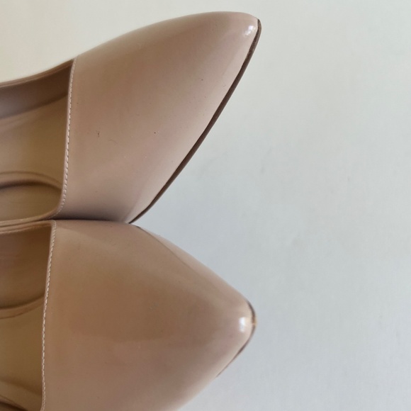 Dune London Dust Pink Patent Leather Point Toe Heels size EUR 40, US 9.5 - Picture 9 of 13
